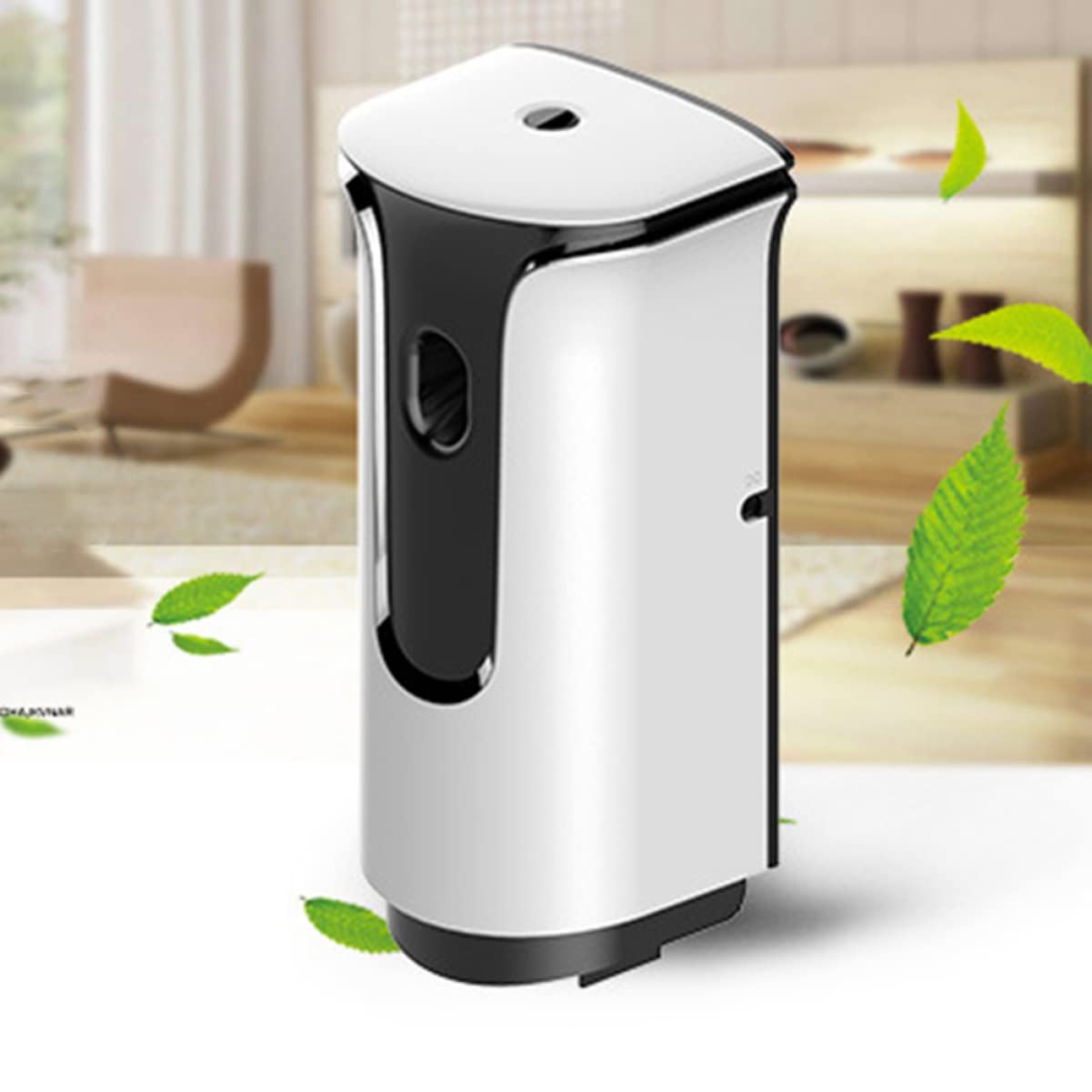 Healeved Erogatore Automatico di Fragranze Aerosol ABS, Montaggio a Parete | Hotel e Toilette, Capacità Aumentata, Nero o Bianco, Alta Efficienza, Funzionamento a Sensore di Luce