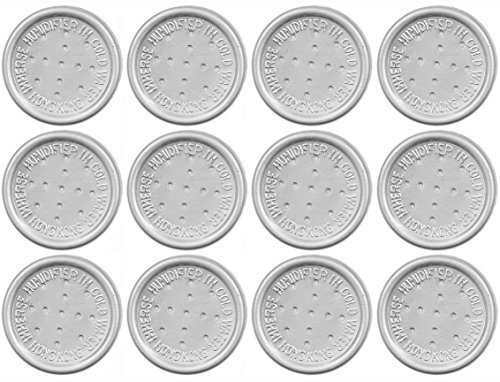 Pipe Herb & Cigar Pouch Humidity Humidor Moistener Button Disc Pod 1044 (12)