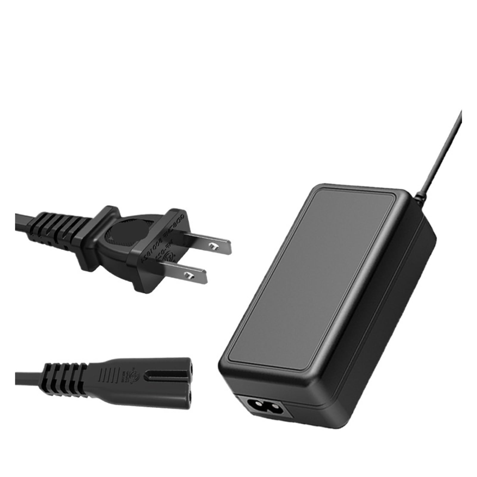 Adaptador de corriente 24V 2.5A para organizar cables en oficinas con escritorio americano