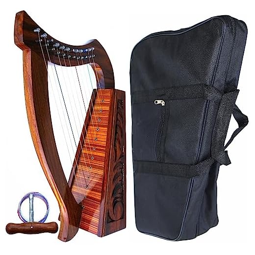 DEURA HARP 24" CELTIC 12 STRINGS BABY LAP HARP with BAG