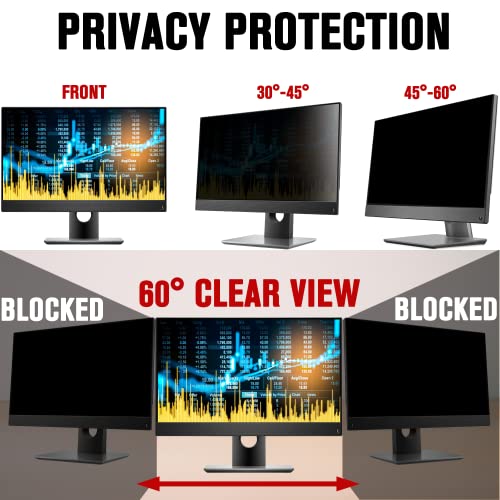 ZYY Pacote com 2 filtros de tela de privacidade para computador de 27 polegadas (diagonal) (23 9/16