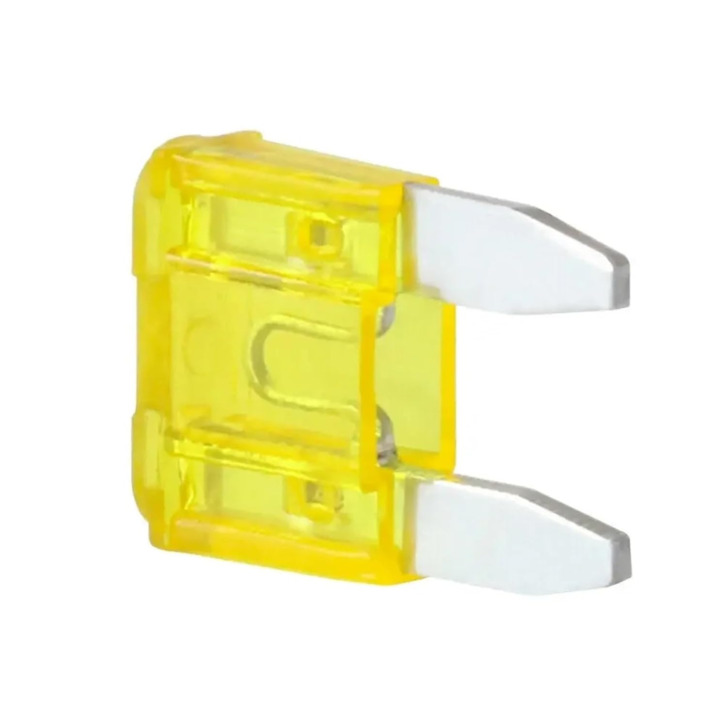 Mini Blade Car Fuses Assortment Set, Multi-Color, Zinc Construction, 2A-40A Amperage Range, 100 Pack (20AMP 10pcs)