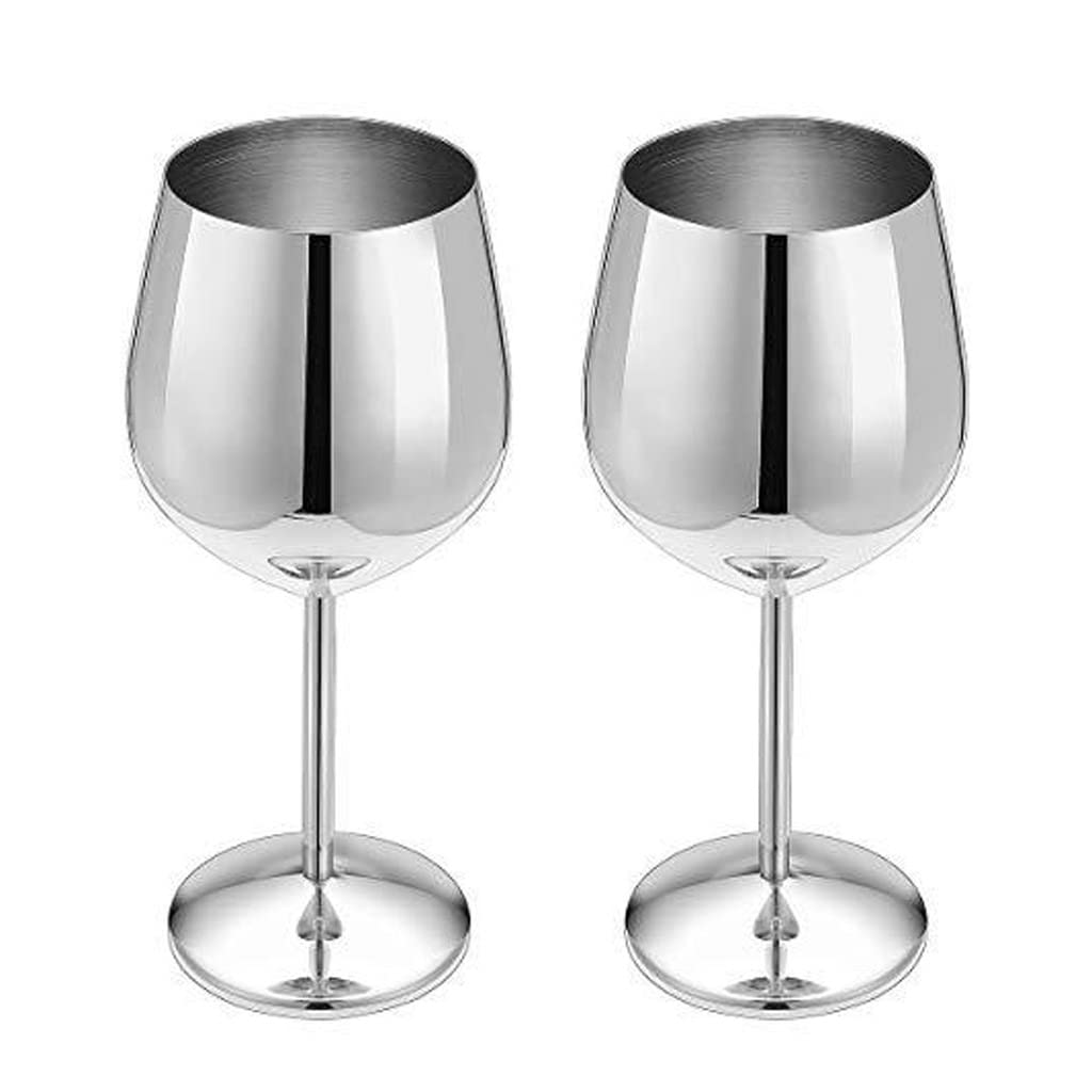 Verre cocktail 500 ML en acier inoxydable et gobelet de vin cuivré haut de gamme