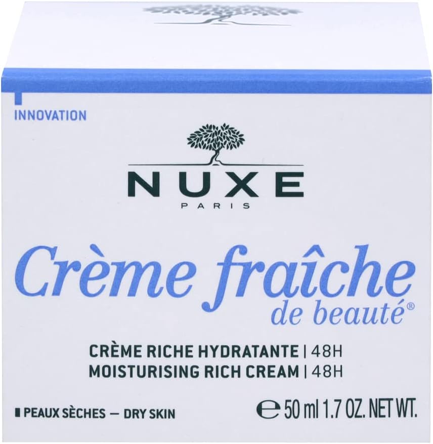 Nuxe Crème Fraîche de Beauté Moisturising Rich Cream 50ml, 48h Hydration & Nourishment, With Red Algae Extract & Shea Butter - Image 4