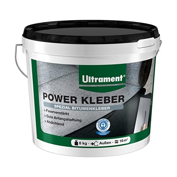Ultrament Power Kleber, Bitumenkleber, 8 kg