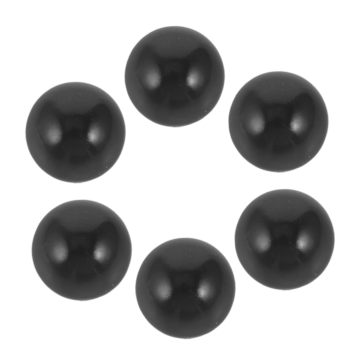 Totority 6pcs Pinball Balls Replacement Balls for Game Machines Lightweight Compact Design Compatibility for Table Games and Fun