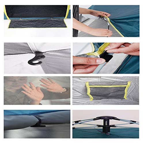 Carpa automática doble para camping 3-4 personas miniatura 3