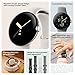 Google Pixel Watch 1st Gen (Previous Model) - Android Smartwatch with Fitbit Activity Tracking - Heart Rate Tracking Watch - Polished Silver Stainless Steel case with Chalk Active band - LTE