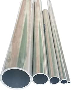 Sourcing Map 6063 Aluminum Round Tube 3mm External Diameter 2mm