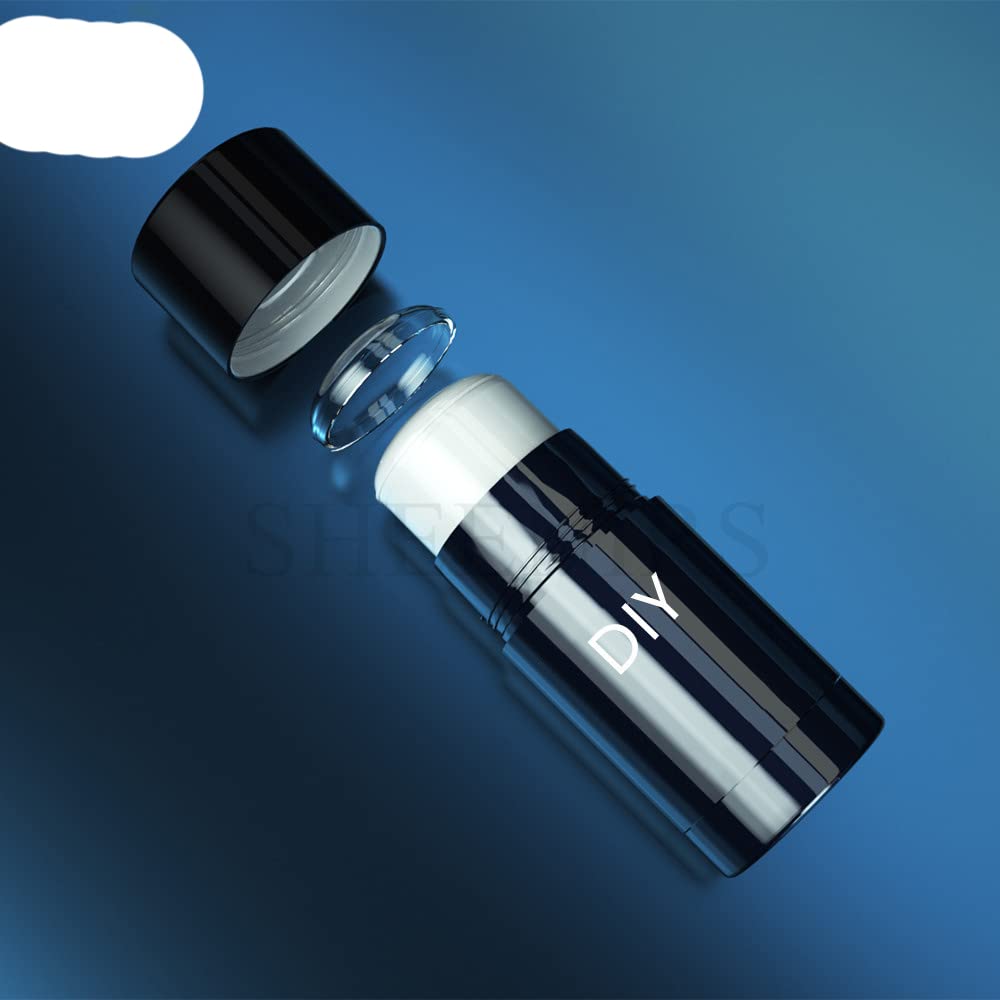 6 Stück 15 Ml Deo-Behälter Transparent – Nachfüllbar & Drehbar – Ideal Für Reise, Handtasche & DIY