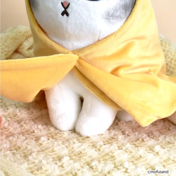 Amazon.co.jp: mofusand 包まれにゃんこ BIGぬいぐるみ モフサンド 全2