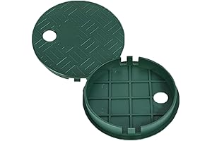 Invincible Protector: 2PCS Irrigation Control Valve Covers for Seamless Sprinkler Defense