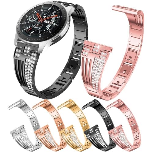 Bracelet acier 22mm de haute qualité compatible Gear S3 Classic