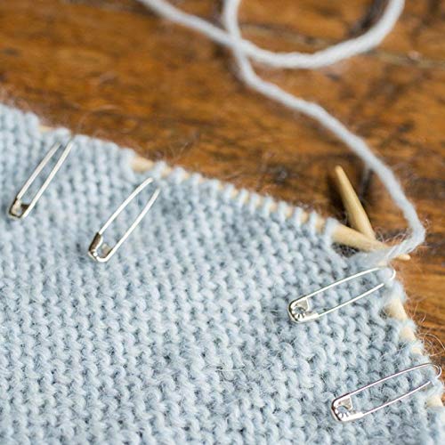 Safety Pins, Assorted Safety Pins, Quality Safety Pins Set, 320 Pack Assorted Sizes Safety Pins, Small Safety Pins, Large Safety Pins, Safety Pins Heavy Duty, Durable Safety Pins for Clothes Crafting - Thumbnail 7
