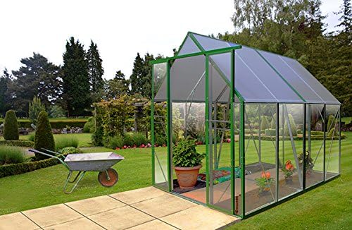 Ultimate Safety PVC Greenhouse Steel Frame 1.8m Wide 2.4m Deep