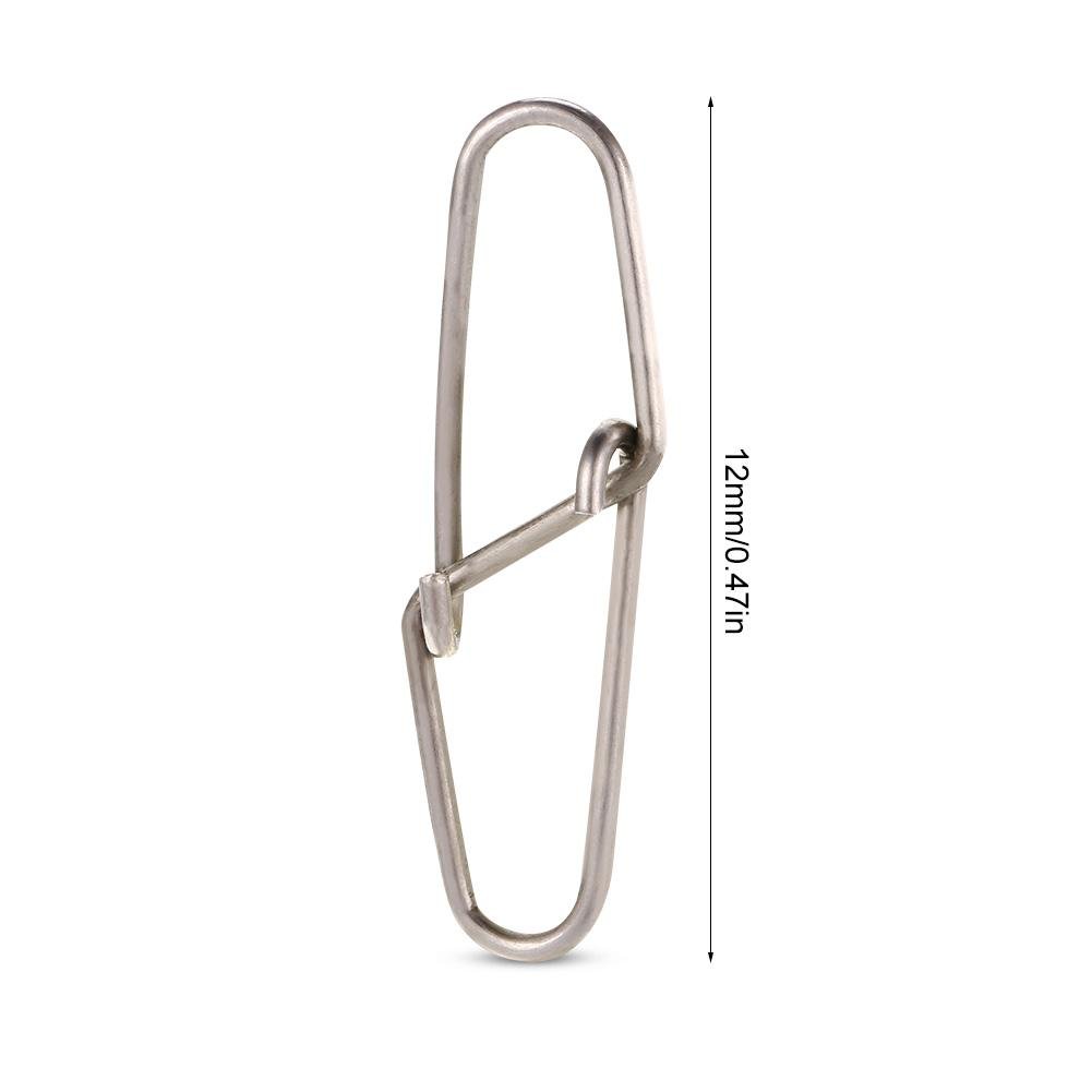 Accessoires de pêche Connecteur Express Pince Boucle Pêche