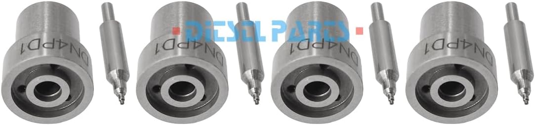 4Pcs Fuel Injector Fuel Spray Nozzle DN4PD1 Engine Diesel Injection Nozzle 093400-5010 Fit for Diesel Engine 1C 1CL 2CL 2C for Injector 093500-2240 23600-64010 093500-2850 23600-69015