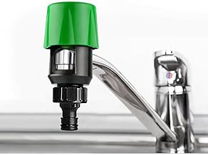 Connecteur de robinet de cuisine, connecteur de robinet pour arrosage de jardin, connecteur de robinet de tuyau d'arrosage, connecteur de tuyau à raccord rapide de cuisine pour évier de cuisine
