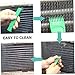 GRIRIW Air Conditioner Fin Cleaning Brush Set 3-Piece HVAC Coil Comb and Condenser Brush Tool for Cleaning Evaporator Radiator Fins and Home Appliances