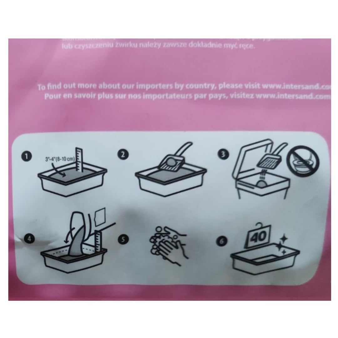 OdourLock Baby Powder Scented Ultra Premium Cat Litter -Blocks Ammonia, Dust-Free, Extra-Hard Clumping, 40-Day Odor Control, Quick Absorption, No Tracking, Multi-Cat Friendly, Made in Canada 12kg