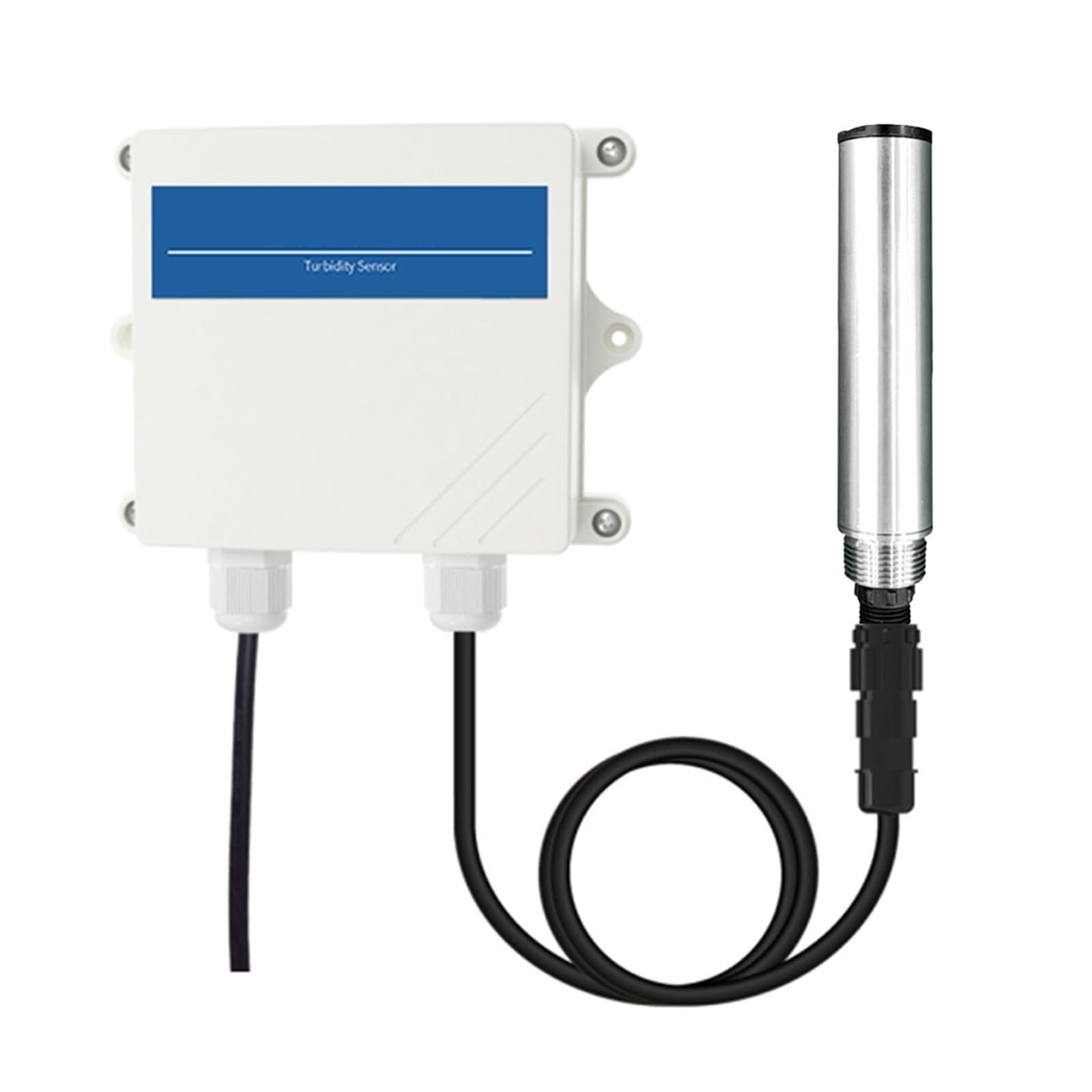 Digital Turbidimeter, Water Turbidity Sensors Industrial Sludge Concentration Meters Sewage Suspended Solids(0-1000NTU 0-5V SS)