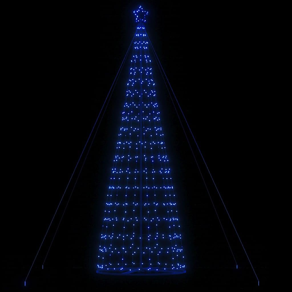 4016458 Illuminazione Albero di Natale a Cono 1534 LED Blu 503 cm Catene Luminose per Natalizie, LEDs Luci Stringa,Luci Natale Fata Filo di Rame Luci, per Interni Esterni Camera da Letto Giardin
