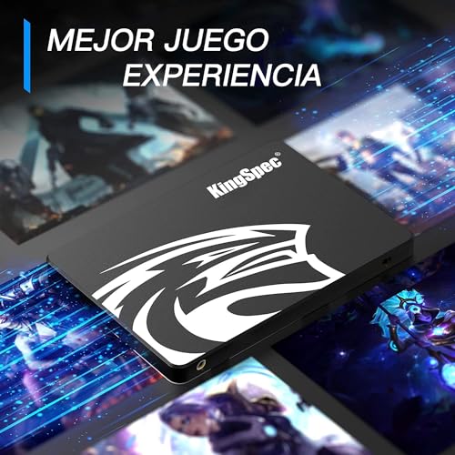 Kingspec SSD 1TB SATA III 6Gb/s 2,5" TLC 3D NAND Flash Disco Duro Interno - Lectura de Hasta 570 MB/s Para Escritorios/Computadoras Portátiles/Todo en Uno - Imagen 5