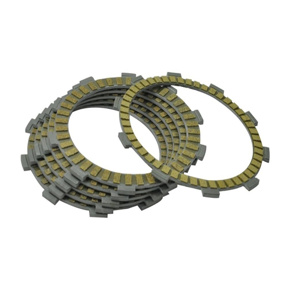 Kupplungsscheibe Motorrad 6 Stück Motorrad Reibungskupplungsscheibenplatten Für TRX350 FE TE Rancher 00-06 NV400 C DC Für Shadow 00-08 SW-T400 SWT400A 09-14
