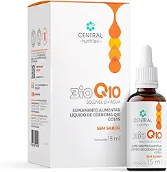 Bio Q10 Gotas 15ml – Central Nutrition | Coenzima Q10 Líquida Sem Sabor | Alta Pureza | Fórmula Clean Label | Sem Glúten