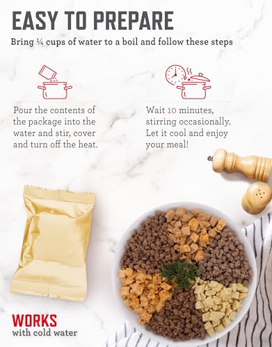 READYWISE – Meat Variety Bucket, 60 Servings, Emergency, MRE Meal Food Supply, Premade, Freeze Dried Survival Food for Hiking, Adventure & Camping Essentials, Individually Packaged, 15 Year Shelf Life