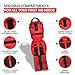 ORCA Tactical Rip-Away IFAK Trauma Kit Bag – First Aid Kit Bag Empty, Molle Medical Pouch,Military-Grade 600D Polyester, Dual YKK Zippers, Durable for EMT, Police, Firefighters & Outdoors (Red)