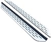 Estribos para Kia Sonet 2022-2026, Pasos laterales de aluminio con textura antideslizante, Kit de instalación completo sin taladro (Plateado 2 Piezas) (CKLY) 3
