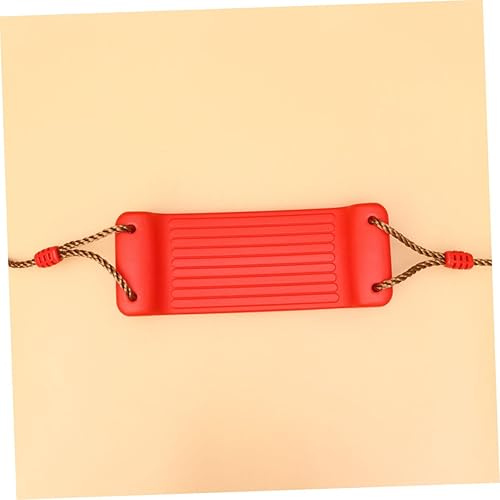 Miniatura 3 de Totority Asiento de columpio resistente con cuerda, asiento de columpio al aire libre, patio de recreo, columpio, juguetes colgantes, accesorios
