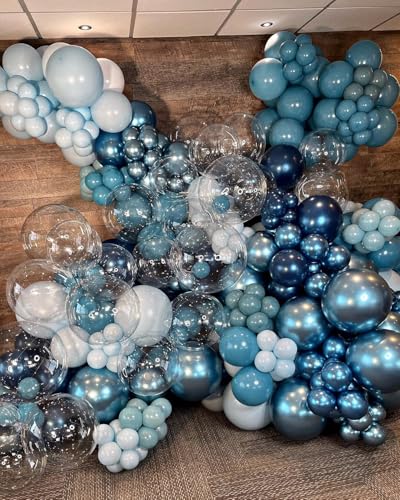 Image of 15PCS 20 Inch Bobo Balloons, Clear Balloons for Stuffing Bubble Baloons Helium Style Large Transparent Balloon for Birthdays Anniversary Weddings Baby Showers Christmas Party Decorations