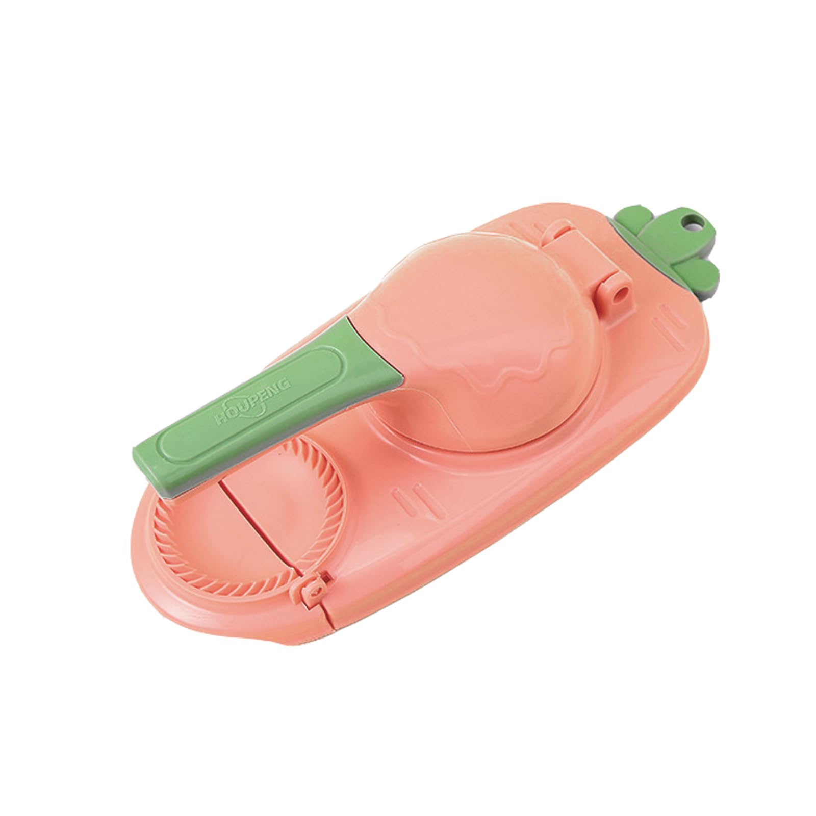 Maquina Molde Empanadillas, 2 En 1 Máquina de Bolas de Masa Hervida, Aparato de Cocina para Hacer Albóndigas, Fácil de Usar, para Hacer Aalbóndigas (Rosa)