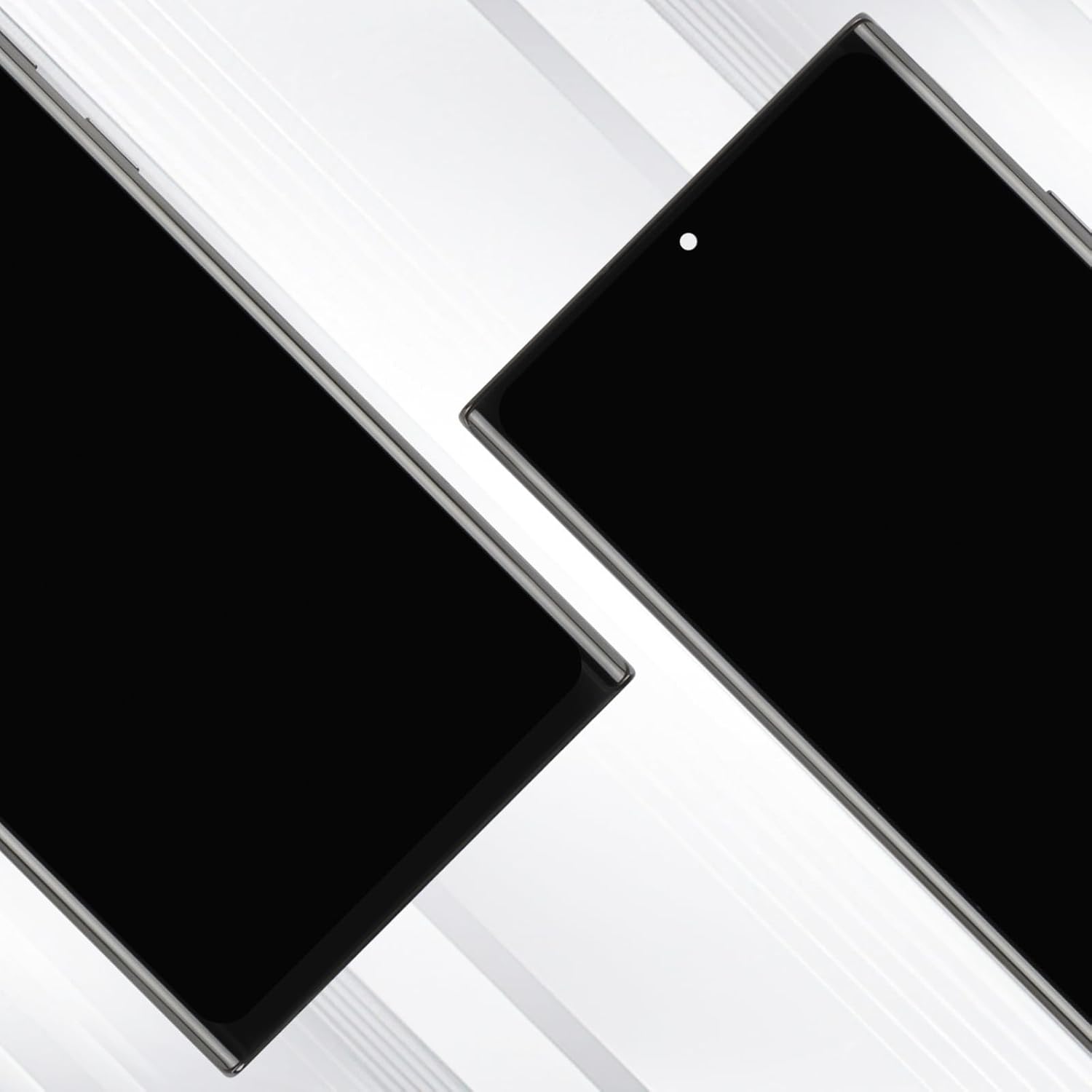 OLED for Samsung Galaxy Note20 Ultra 5G Screen Replacement for Samsung Note 20 Ultra LCD Display N985U N986U Touch Digitizer Repair Parts with Frame (Black)