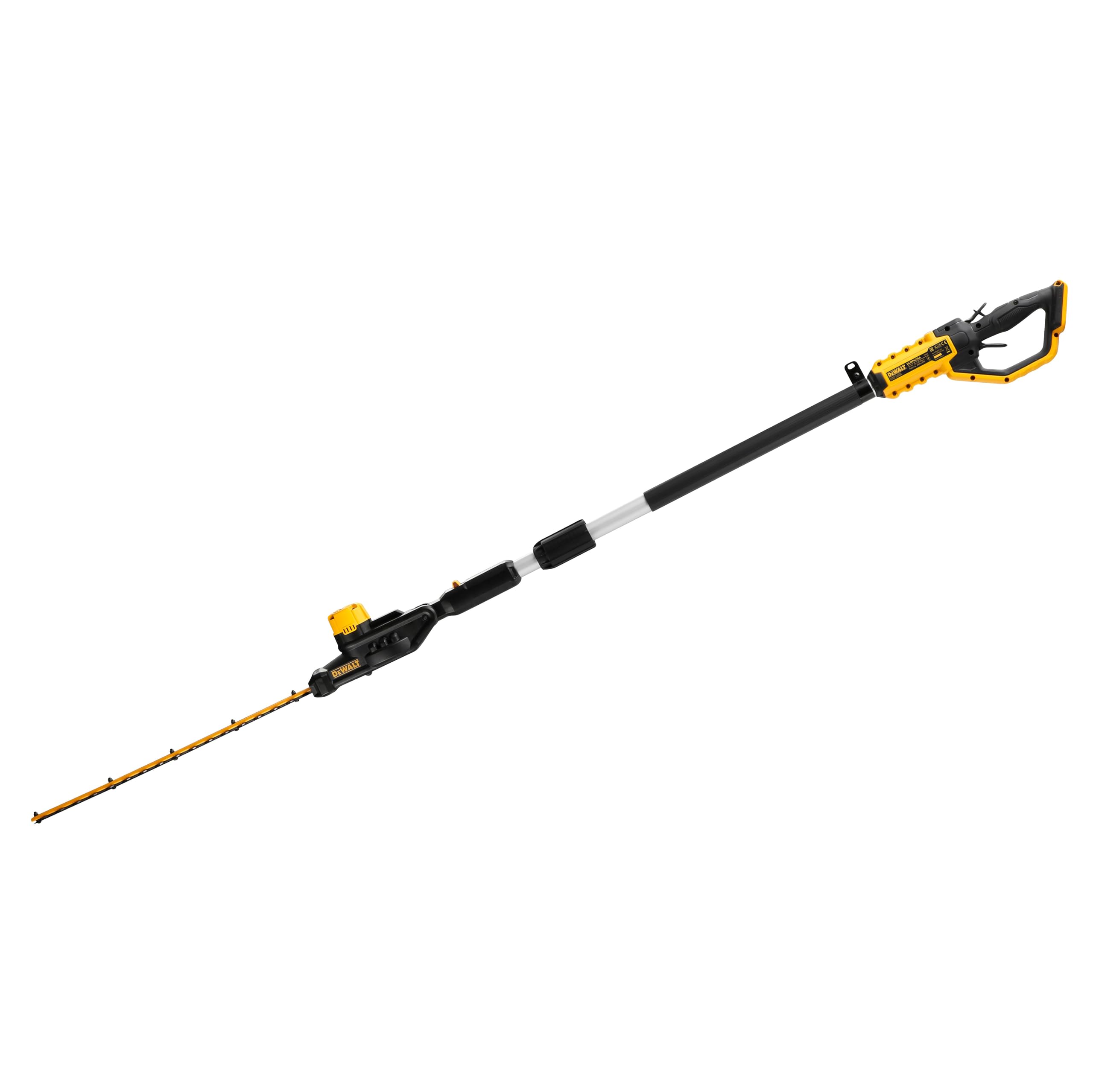 DEWALT - Taille-haies sur perche brushless XR 18V - capacité de coupe de 25mm - vitesse de 2800 cps/min - dure 75min/Charge - DCMPH566N-XJ