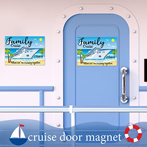 Magnéticos para puerta de crucero, 4 piezas grandes miniatura 4