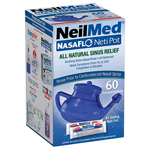 Neilmed Nasaflo Neti Pot Size 50ct