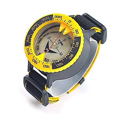 D-50 Ocean Elite Scuba Diving Wrist Compass for Orienteering Hiking Gliding Camping Climbing Cycling Cover
