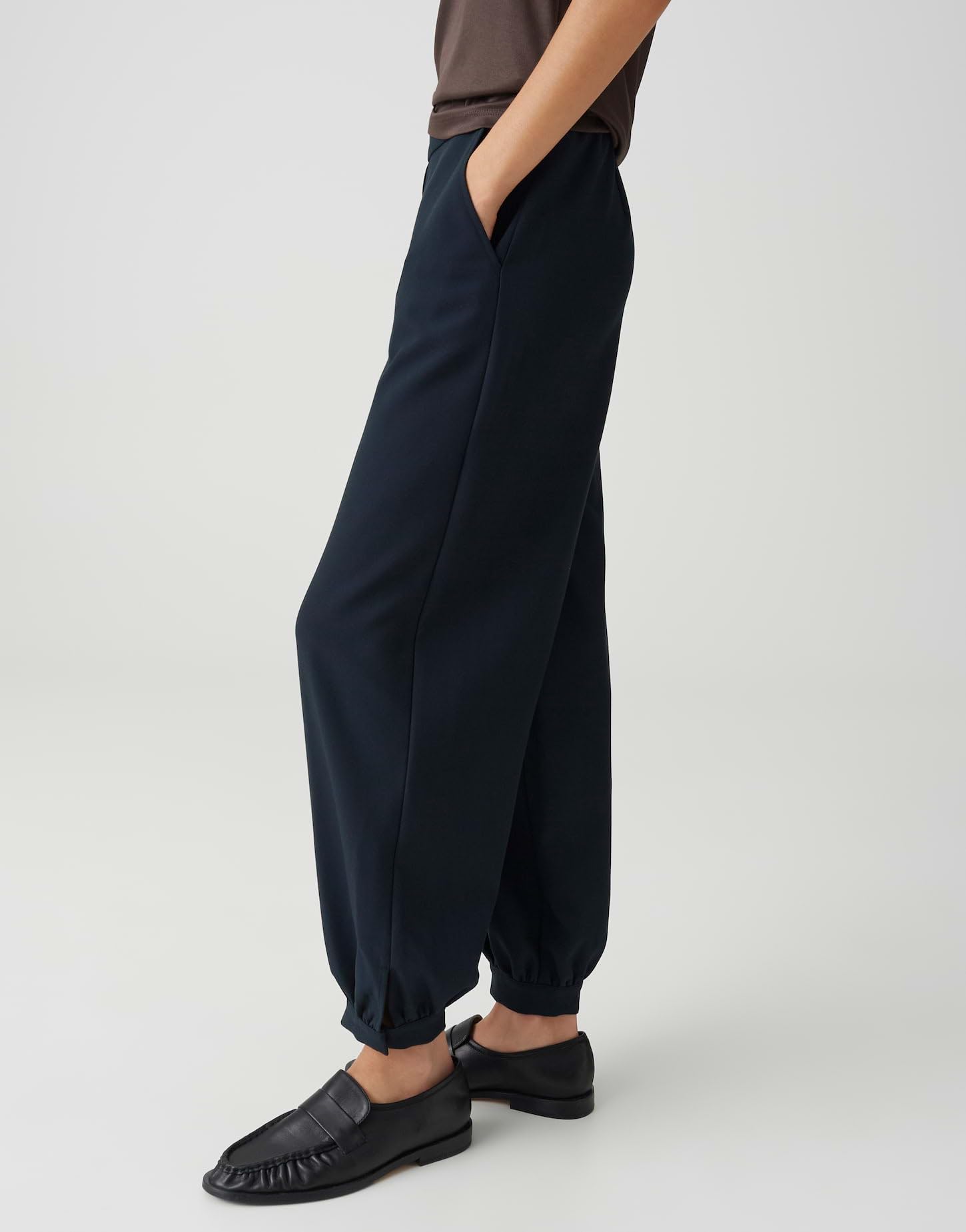 OPUS Damen Barrel Pants | MYHA Balloon Relaxed Ballonhose mit Komfortbund