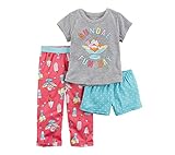 Carter's Girls' 12M-12 3-Piece Sundae Fun Day Pajama Set 18 Months
