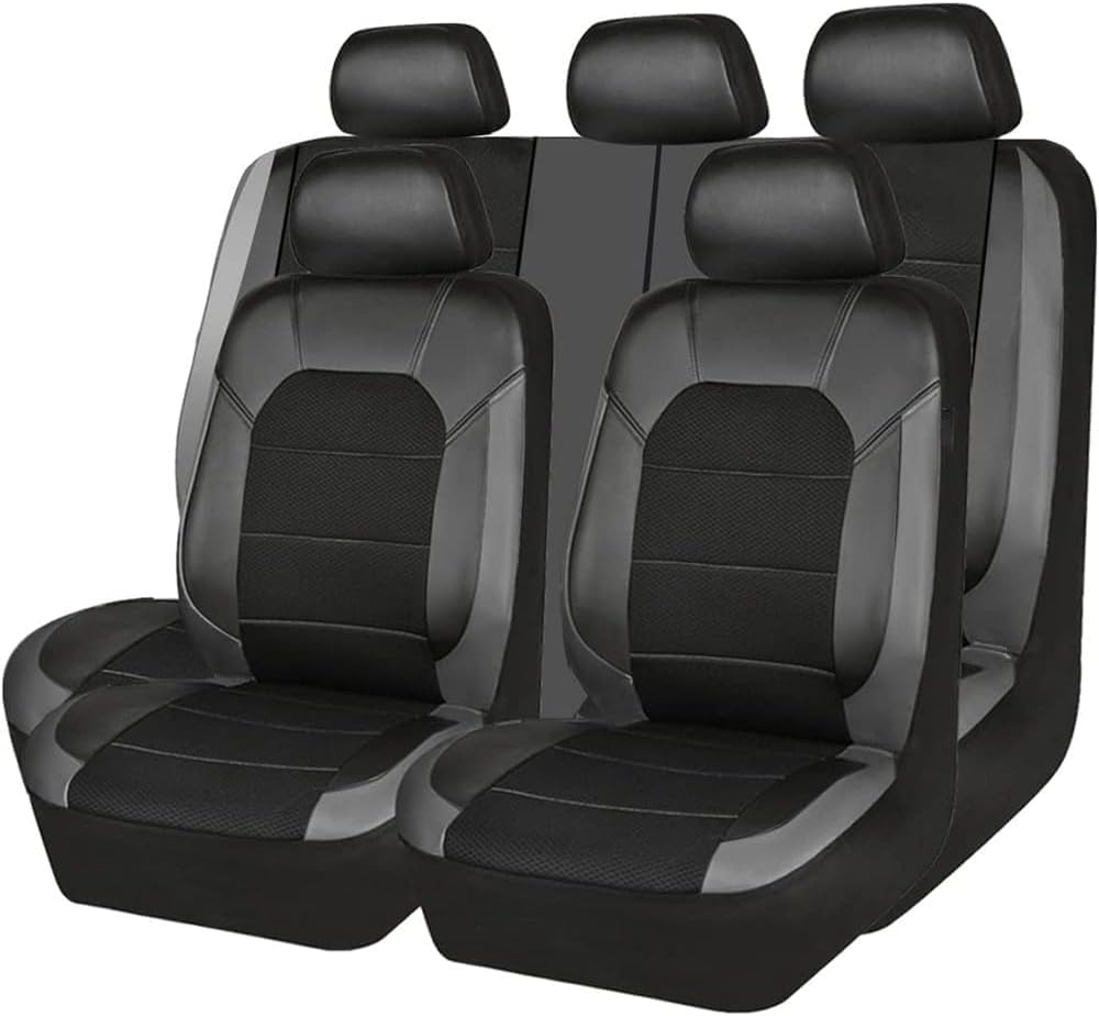 Fundas Asientos Coche para Kia Sorento (2003-2008), Universal Impermeables Transpirable Juegos de Cubreasientos Todas Las Estaciones Accesorios,D