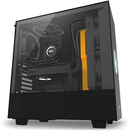 Nzxt H500 Overwatch Special Edition Tower Case Black Orange Amazon De Computer Accessories