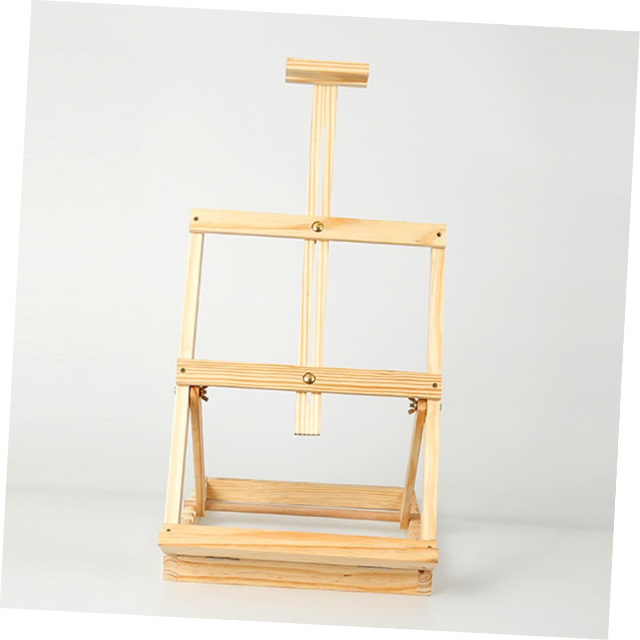 Homoyoyo Holz Staffelei Tischstaffelei aus Pine Verstellbar Stabiler Ständer für Bilder Poster Hochzeit Indoor Outdoor Nutzung Vielseitiger Präsentationsständer