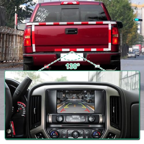 Image of 20837341 OE Backup Camera by GreenYi | Fit for Chevy Silverado & GMC Sierra 1500, 2500, 3500, 2007-2014, Replaces Part # 20986601, Replaces Part # 23146157