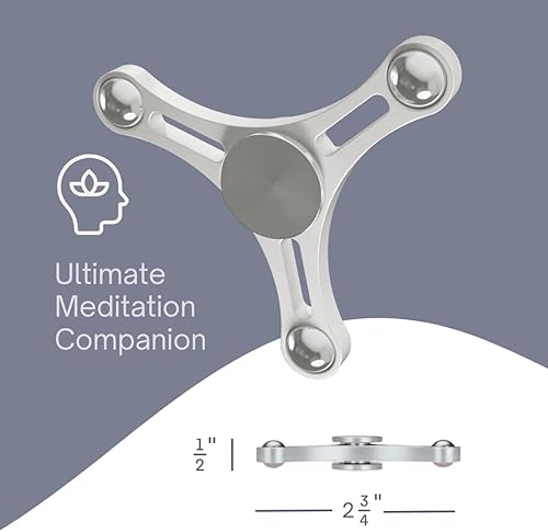 Miniatura 4 de The Flux Capacitor Fidget Spinner, juguete de metal ligero para adultos