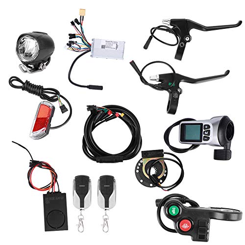 Kit modifié de vélo électrique, Kit modifié de vélo étanche Assistance de vélo 124 Accessoire modifié de Manette de Commande au Pouce Accessoires pour vélos électriques