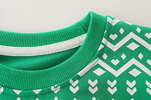 Mrocioa Toddler Boy Girls Sweatshirt Ugly Christmas Sweater Reindeer Shirt Kids Xmas Pullover Sweater Tops 2-7T 5 Mrocioa Toddler Boy Girls Sweatshirt Ugly Christmas Sweater Reindeer Shirt Kids Xmas Pullover Sweater Tops 2-7T - Image 6