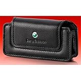 Sony Ericsson ICE-45 Ledertasche schwarz klein